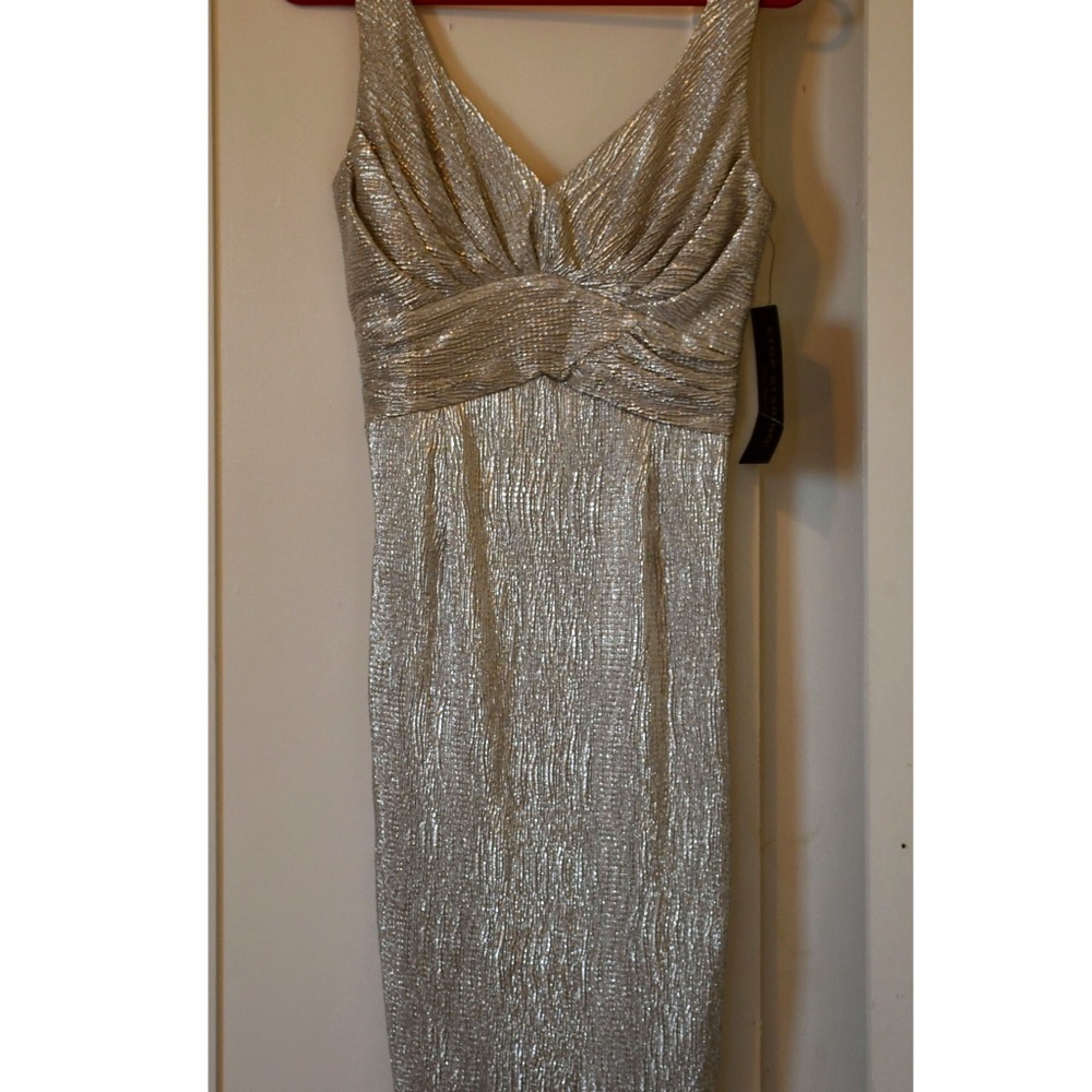 Silver/ Chrome Dress by Alica Estrada (Stop Staring)